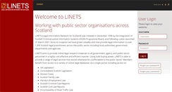 Desktop Screenshot of linets.gov.uk